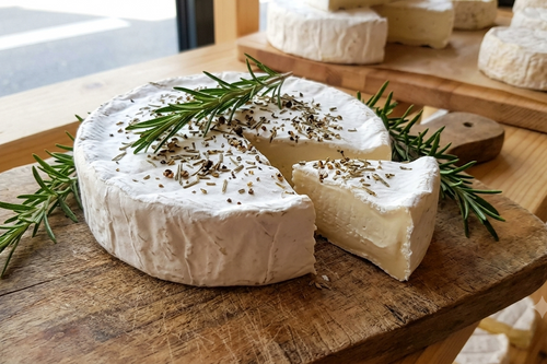 Brie de chèvre au romarin