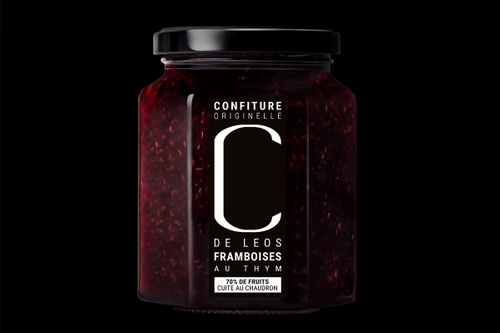 Confiture Framboises et Thym