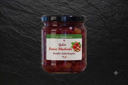 Confiture "Fraise-Rhubarbe"